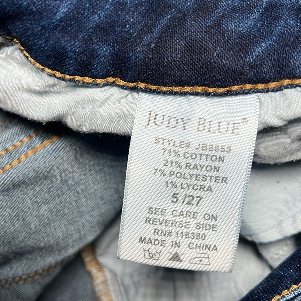 Judy Blue Medium Wash High Waist Skinny Jeans - Picture 5 of 10